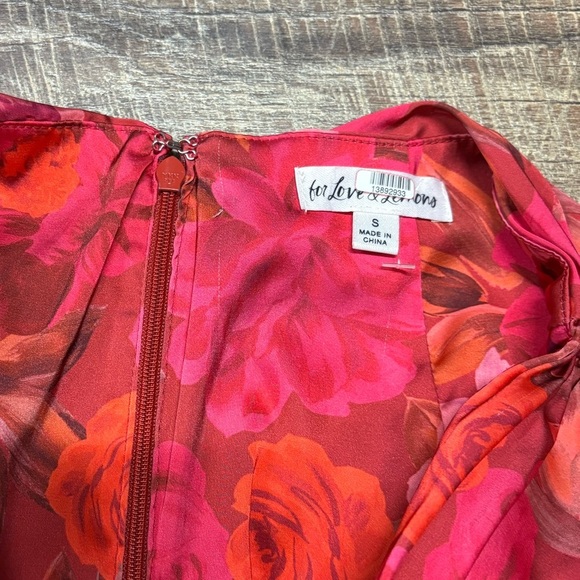 For love & Lemons Alia Floral Mini Skirt Size Small - Picture 3 of 5